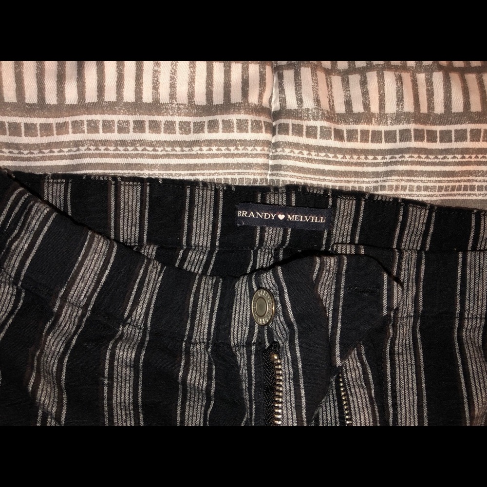 Brandy Melville Stripped Pants